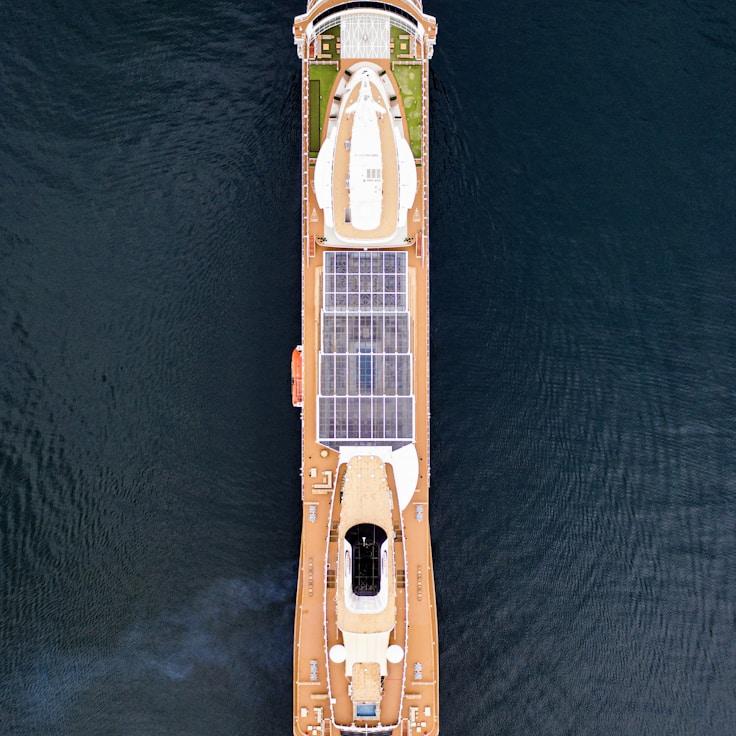 Business retreat on yacht